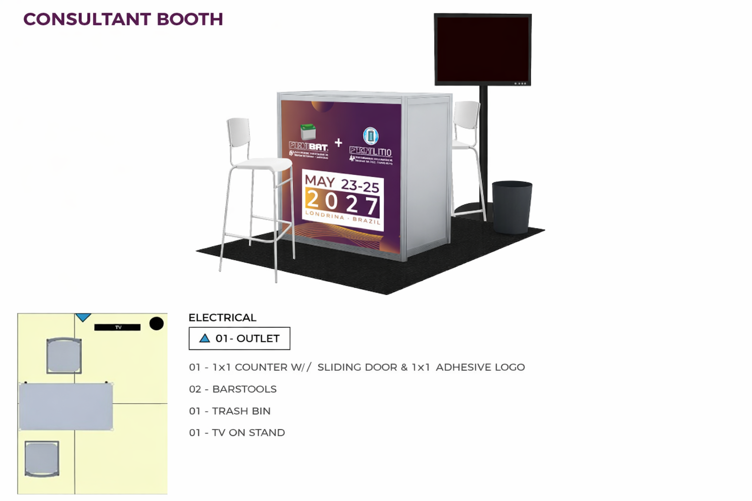 booth